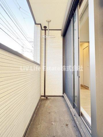 カルム上宿のバルコニー