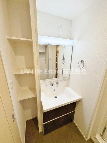 カルム上宿の洗面所