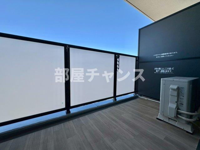 プレサンス上前津オレシアのバルコニー