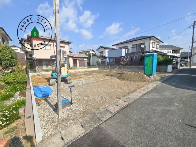 福津市若木台6丁目第2-1棟（1号棟）の前面道路含む現地写真|見学の時間などお気軽にお問い合わせ下さい。