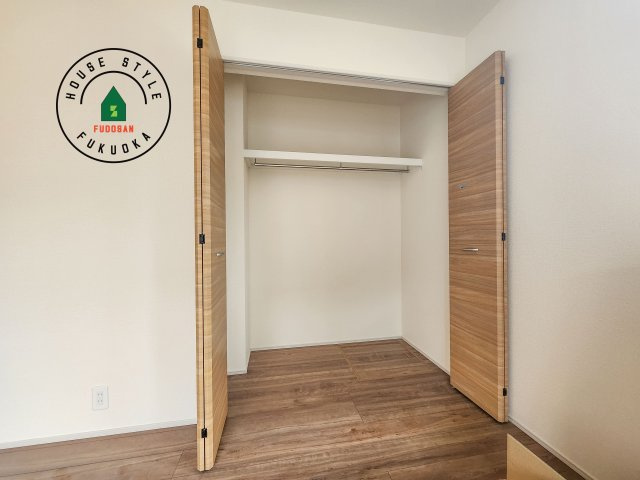 福岡市博多区南八幡町1丁目第1-3棟（1号棟）の収納|収納には困りません。