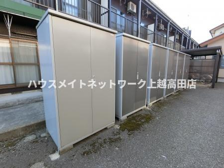 クレールコートの設備|外部物置