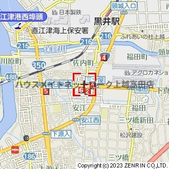 クレールコートの地図|位置図