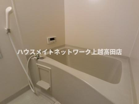 クレールコートの浴室|追焚機能付