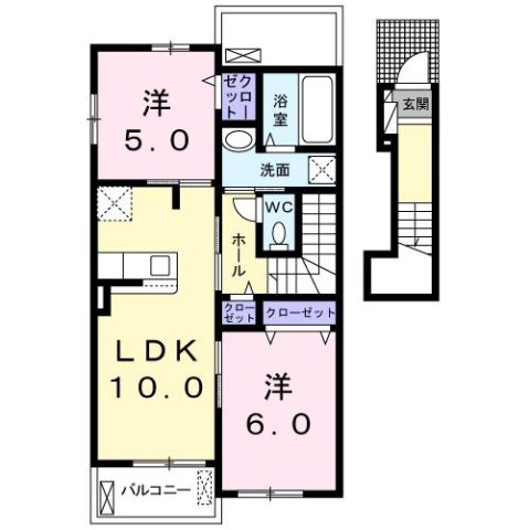 ベル・フランＡの間取り