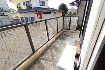 【バルコニー】 | ボヌール羽屋A | 101　バルコニー