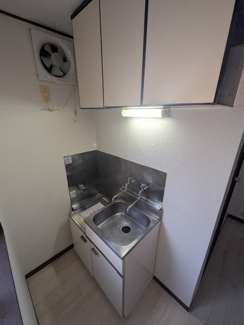 収納があるキッチンスペース