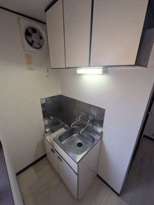 収納があるキッチンスペース