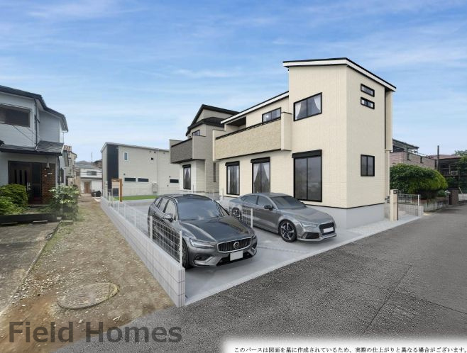 中央区淵野辺本町1丁目新築戸建て　2期1号棟の外観|外観イメージ「中央区淵野辺本町1丁目新築戸建て」