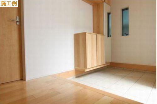 藤沢市用田新築戸建て　2号棟の玄関|玄関です