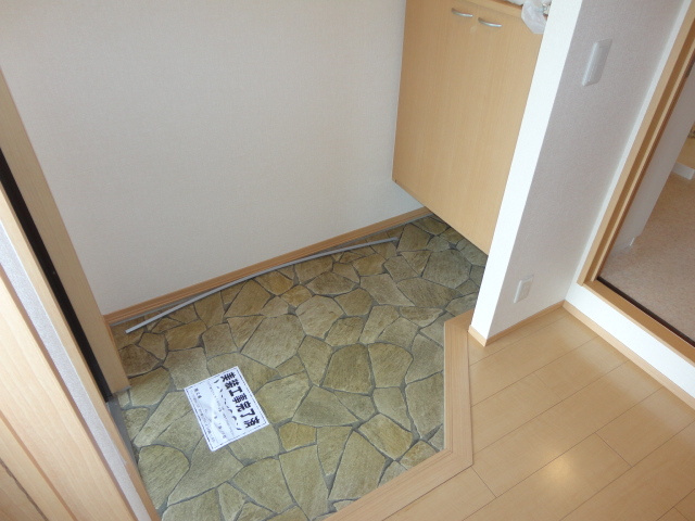 クレールふたがみの玄関