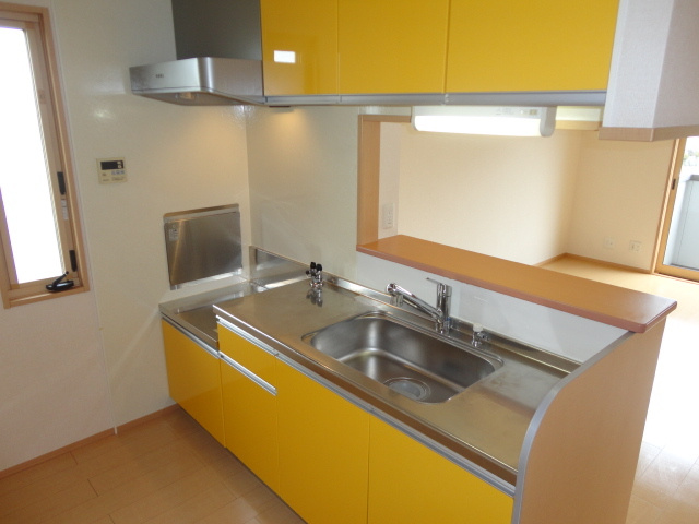 クレールふたがみのキッチン