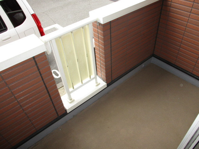 ペルラＡのバルコニー