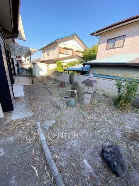 高崎市片岡町中古一戸建ての庭