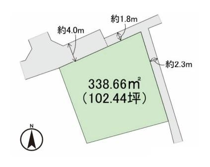 安中市安中中古一戸建ての区画図|区画図