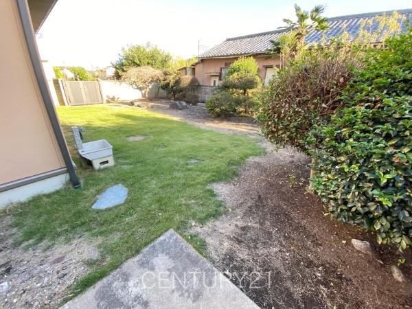 安中市安中中古一戸建ての庭