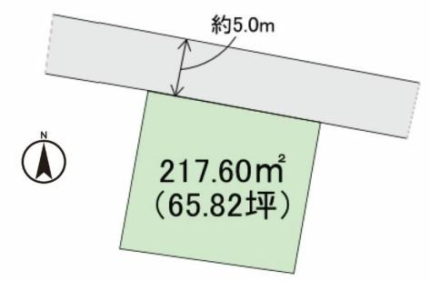 玉村町大字斎田中古住宅の区画図|区画図