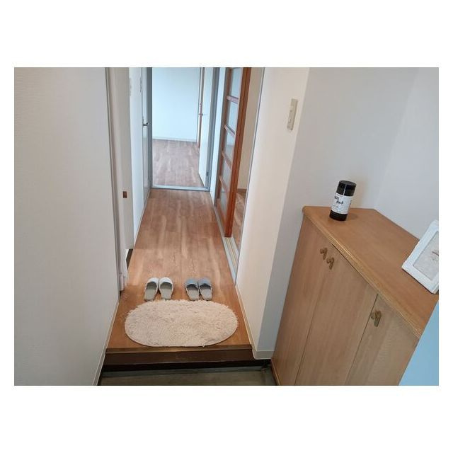 ハイツラックの玄関