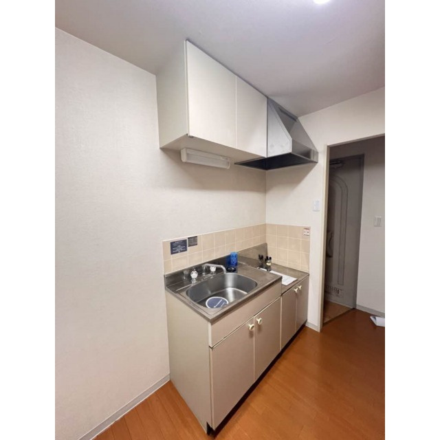 岐阜市長良のアパートのキッチン