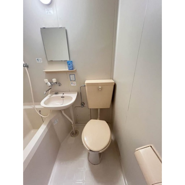 岐阜市長良のアパートのトイレ