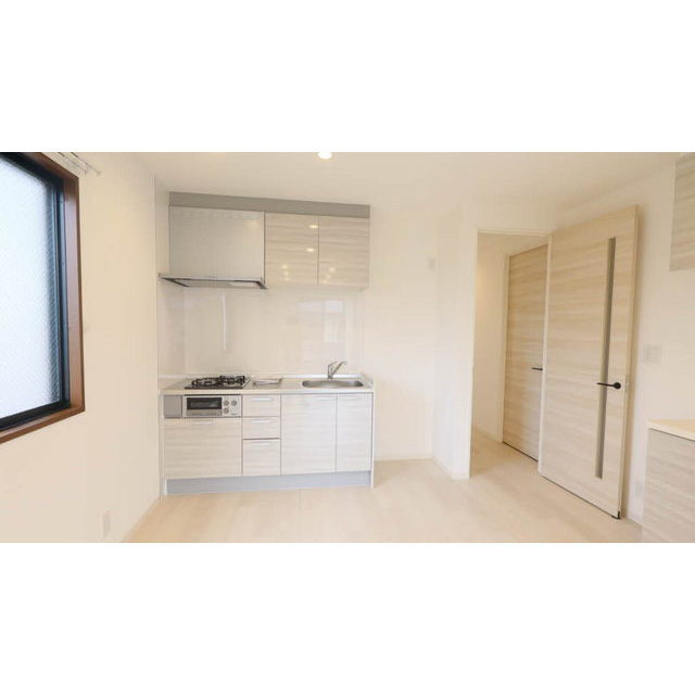 岐阜市芋島４丁目のアパートのキッチン