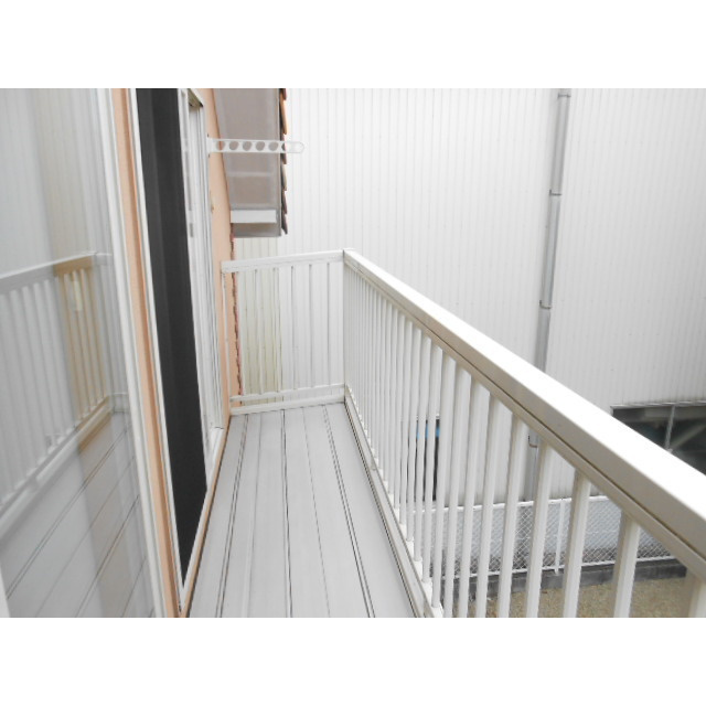 瑞穂市野白新田の一戸建てのバルコニー