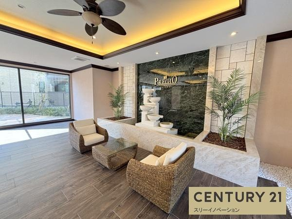 プレジオ大正（Bタイプ）のエントランス