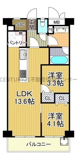 【間取り】 | 朝潮コーポ