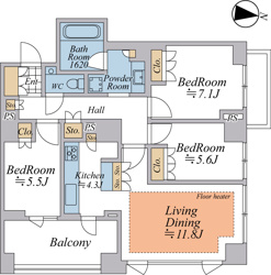 【間取り】 | ご自宅から現地まで、当社スタッフがお車にて、「お迎え・お送り」をしております。ぜひお気軽にお問い合わせくださいませ♪
