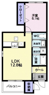 【間取り】 | カトルセゾン　Ⅰ