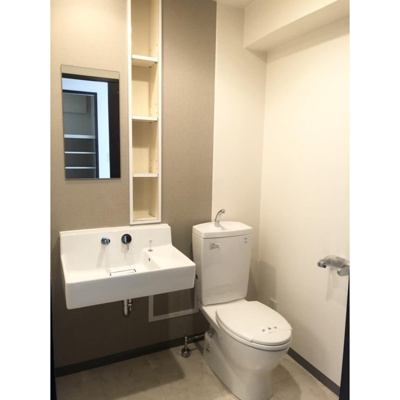 【洗面所】 | アクエルド新町 | 洗面所