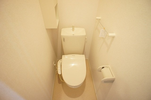 ファインハウスのトイレ|ゆったりとした空間のトイレです