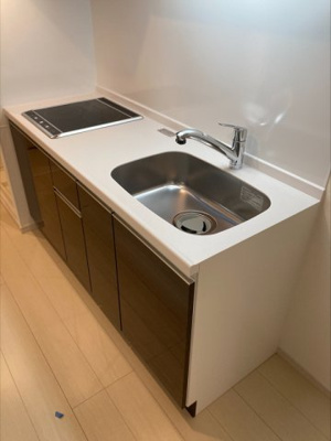 【キッチン】 | リブリ・若草 | コンパクトなキッチンで掃除もラクラク