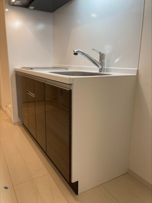 【キッチン】 | リブリ・若草 | コンパクトなキッチンで掃除もラクラク