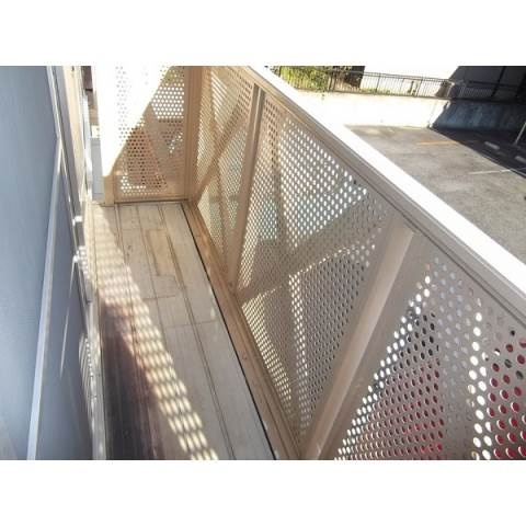 エバーグリーン　Ａのバルコニー