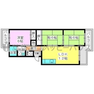 レジデンス唐原の間取り