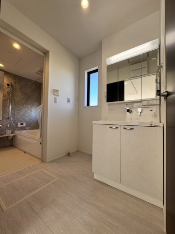 いわき市錦町花ノ井3期　新築戸建の脱衣所