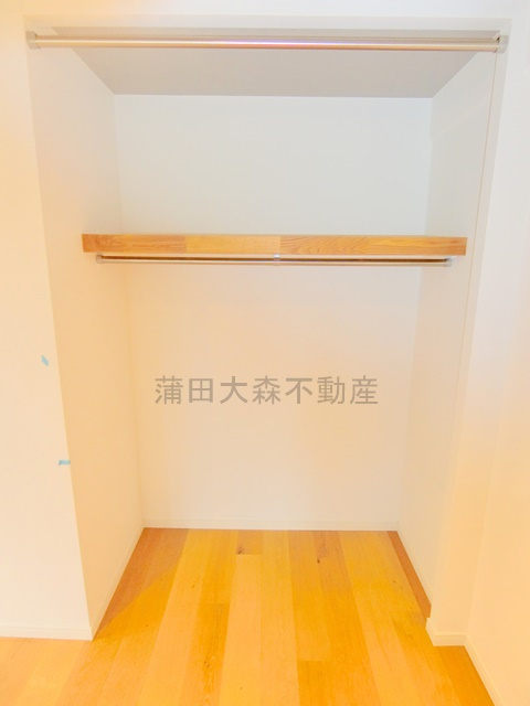 ブルーノコート蒲田の収納|収納　オープンクローゼット