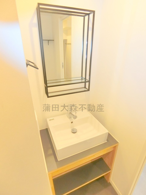 ブルーノコート蒲田の洗面所|独立洗面台