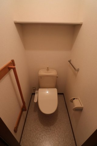 三潴郡大木町大字横溝のアパートのトイレ|トイレも気になるポイント