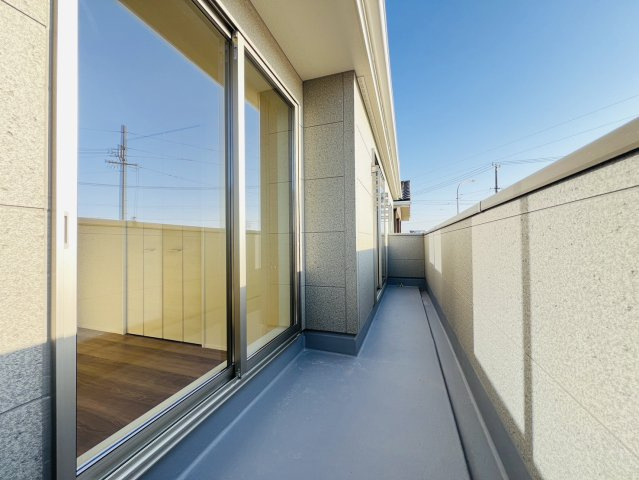 碧南市堀方町2丁目32番地7『仲介手数料無料』新築戸建てのバルコニー