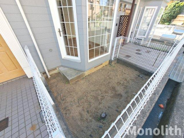 エスポワールパレスの庭