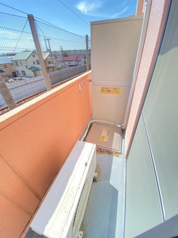 ユニックス神戸西のバルコニー