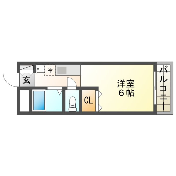 ユニックス神戸西の間取り