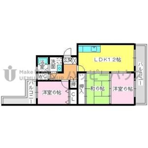リバーサイド香椎の間取り