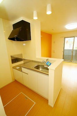 ラベンダーハイツのキッチン|使いやすいキッチンです