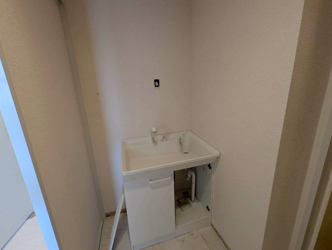 ピーチヒル加茂の独立洗面台