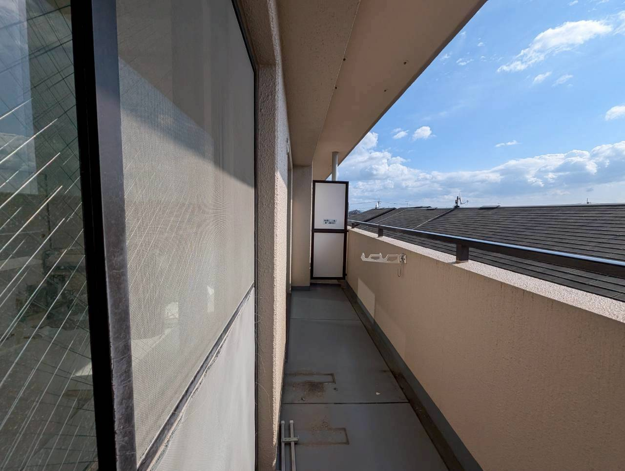 ピーチヒル加茂のバルコニー