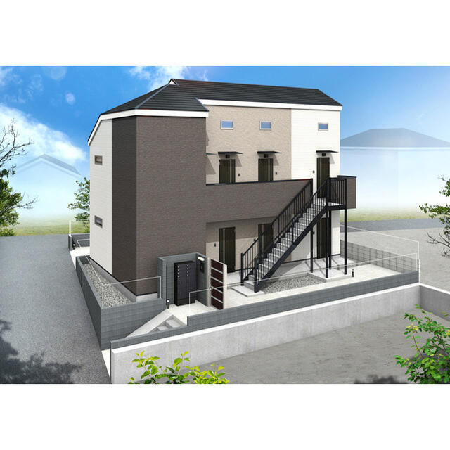 ウェルネスコート柿生の外観パース