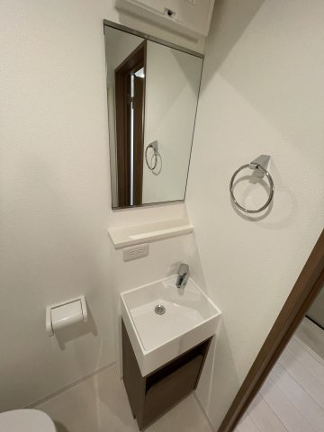 ウェルネスコート柿生の洗面所|同年同施工参考写真